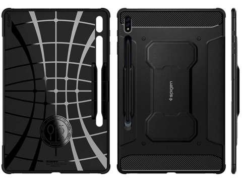 Etui Spigen Rugged Armor Pro für Samsung Galaxy Tab S7 11.0 T870/T875 Schwarz