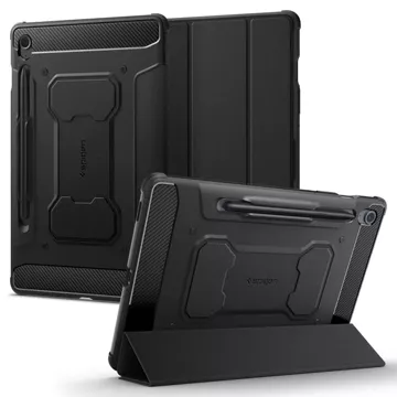 Etui Spigen Rugged Armor „Pro“ für Samsung Galaxy Tab S9 FE 10.9 X510 / X516B Schwarz