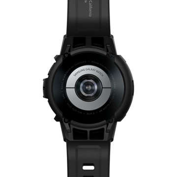 Etui Spigen Rugged Armor Pro für Samsung Galaxy Watch 4 Classic 46mm Mattschwarz