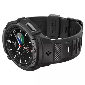 Etui Spigen Rugged Armor „Pro“ für Samsung Galaxy Watch 6 Classic (43 mm) Schwarz