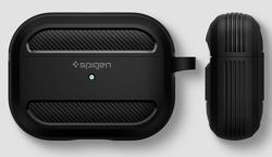 Etui Spigen Rugged Armor für Apple Airpods Pro Mattschwarz