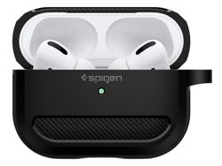 Etui Spigen Rugged Armor für Apple Airpods Pro Mattschwarz