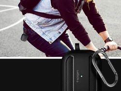 Etui Spigen Rugged Armor für Apple Airpods Pro Mattschwarz