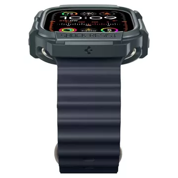 Etui Spigen Rugged Armor für Apple Watch Ultra 1 / 2 (49 mm) Abyss Green