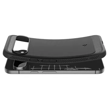 Etui Spigen Rugged Armor für Google Pixel 9/9 Pro Mattschwarz