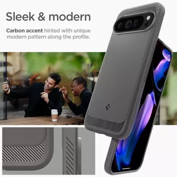 Etui Spigen Rugged Armor für Google Pixel 9 Pro XL Marble Grey