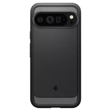 Etui Spigen Rugged Armor für Google Pixel 9 Pro XL Mattschwarz