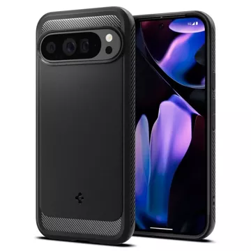 Etui Spigen Rugged Armor für Google Pixel 9 Pro XL Mattschwarz