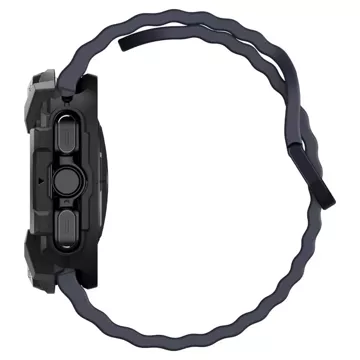 Etui Spigen Rugged Armor für Samsung Galaxy Watch Ultra (47 mm) Mattschwarz