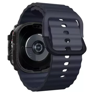 Etui Spigen Rugged Armor für Samsung Galaxy Watch Ultra (47 mm) Mattschwarz