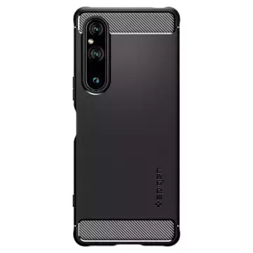 Etui Spigen Rugged Armor für Sony Xperia 1 V Mattschwarz