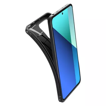 Etui Spigen Rugged Armor für Xiaomi Redmi Note 13 4G / LTE Mattschwarz