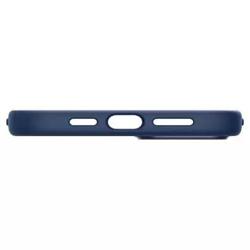 Etui Spigen Silicone Fit Mag MagSafe für Apple iPhone 14 Plus Marineblau