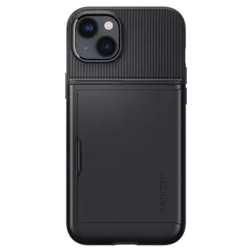 Etui Spigen Slim Armor CS für Apple iPhone 14 Plus Schwarz