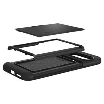 Etui Spigen Slim Armor CS für Google Pixel 9 / 9 Pro Schwarz