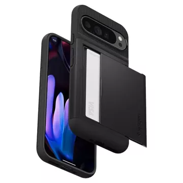 Etui Spigen Slim Armor CS für Google Pixel 9 Pro XL Schwarz