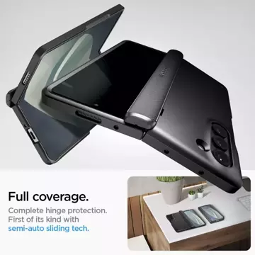 Etui Spigen Slim Armor Pro für Samsung Galaxy Z Fold 5 Schwarz