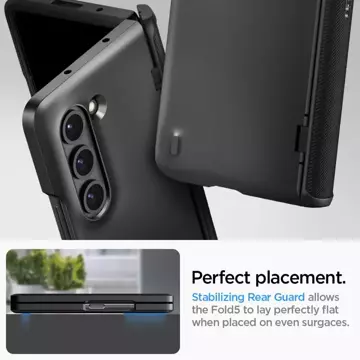 Etui Spigen Slim Armor Pro für Samsung Galaxy Z Fold 5 Schwarz