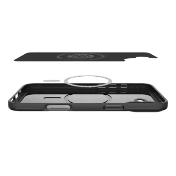 Etui Spigen Thin Fit Mag MagSafe für Apple iPhone 16 Plus Schwarz