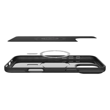 Etui Spigen Thin Fit Mag MagSafe für Apple iPhone 16 Pro Max Schwarz