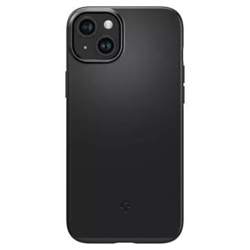 Etui Spigen Thin Fit für Apple iPhone 15 Plus Schwarz