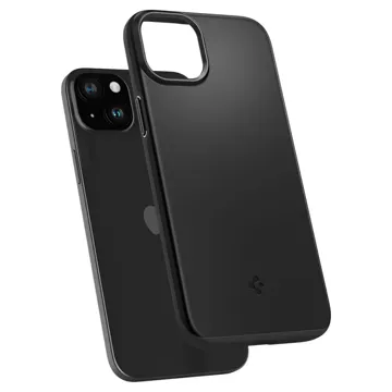 Etui Spigen Thin Fit für Apple iPhone 15 Plus Schwarz