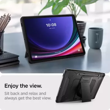 Etui Spigen Tough Armor „Pro“ für Samsung Galaxy Tab S9 Plus 12.4 X810 / X816B Schwarz