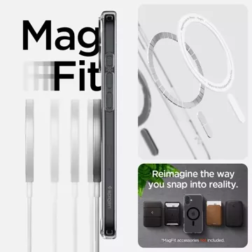 Etui Spigen Ultra Hybrid Mag MagSafe für Apple iPhone 16 Plus Schwarz