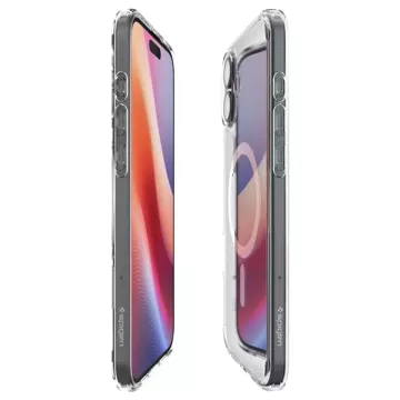 Etui Spigen Ultra Hybrid Mag MagSafe für Apple iPhone 16 Plus Weiß