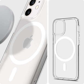 Etui Spigen Ultra Hybrid Mag für Apple iPhone 12 Mini Weiß
