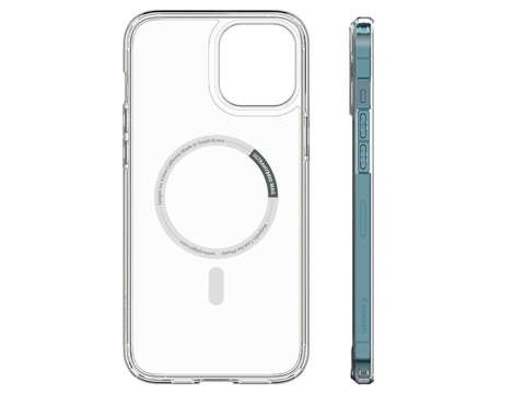 Etui Spigen Ultra Hybrid Mag für MagSafe Apple iPhone 12/12 Pro Crystal Clear