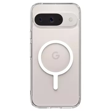 Etui Spigen Ultra Hybrid Onetap Ring MagSafe für Google Pixel 9 Pro Weiß