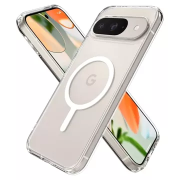 Etui Spigen Ultra Hybrid Onetap Ring MagSafe für Google Pixel 9 Pro Weiß