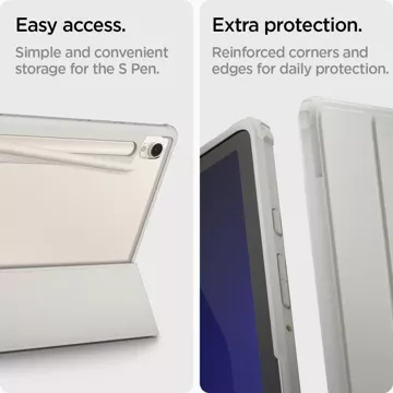 Etui Spigen Ultra Hybrid „Pro“ für Samsung Galaxy Tab S9 11.0 X710 / X716B Grau