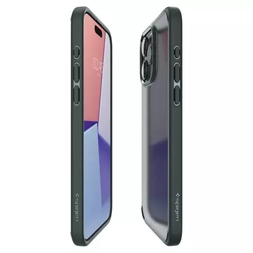 Etui Spigen Ultra Hybrid, frostgrün für iPhone 15 Pro Max