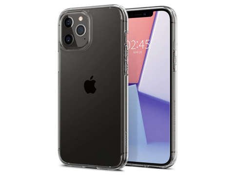 Etui Spigen Ultra Hybrid für Apple iPhone 12/12 Pro 6.1 Crystal Clear