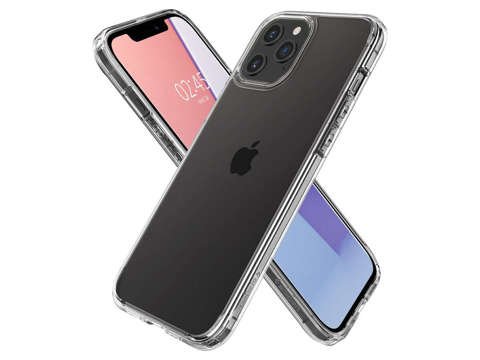 Etui Spigen Ultra Hybrid für Apple iPhone 12/12 Pro 6.1 Crystal Clear