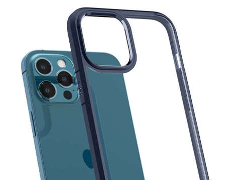 Etui Spigen Ultra Hybrid für Apple iPhone 12/ 12 Pro 6.1 Marineblau