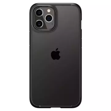 Etui Spigen Ultra Hybrid für Apple iPhone 12/ 12 Pro 6.1 Mattschwarz