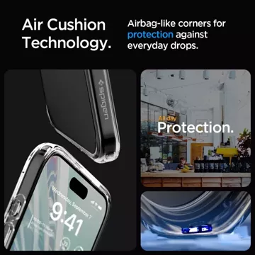 Etui Spigen Ultra Hybrid für Apple iPhone 15 Pro Frost Clear