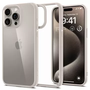 Etui Spigen Ultra Hybrid für Apple iPhone 15 Pro Naturtitan