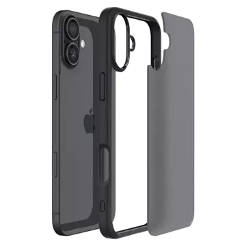 Etui Spigen Ultra Hybrid für Apple iPhone 16 Frost Black