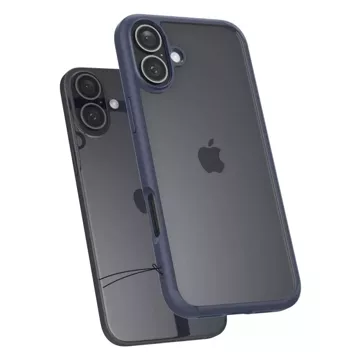 Etui Spigen Ultra Hybrid für Apple iPhone 16 Marineblau