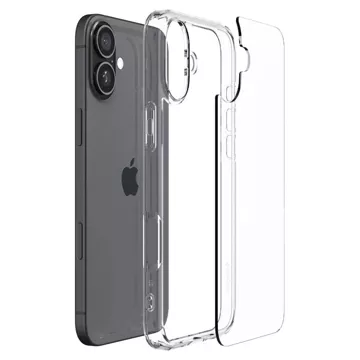 Etui Spigen Ultra Hybrid für Apple iPhone 16 Plus Crystal Clear