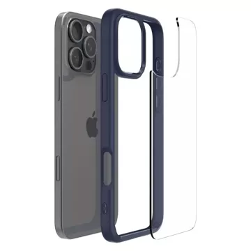 Etui Spigen Ultra Hybrid für Apple iPhone 16 Pro Marineblau