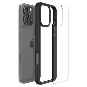 Etui Spigen Ultra Hybrid für Apple iPhone 16 Pro Max Mattschwarz