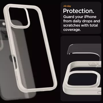 Etui Spigen Ultra Hybrid für Apple iPhone 16 Pro Natural Titanium