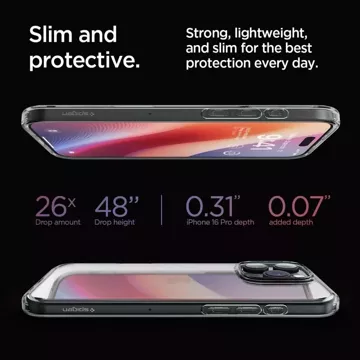 Etui Spigen Ultra Hybrid für Apple iPhone 16 Pro Space Crystal