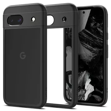 Etui Spigen Ultra Hybrid für Google Pixel 8A Mattschwarz