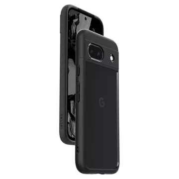 Etui Spigen Ultra Hybrid für Google Pixel 8A Mattschwarz